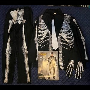 NWT SPIRIT HALLOWEEN BONE DADDY COSTUME.